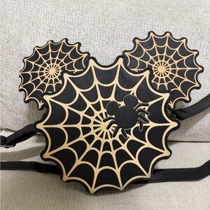 Mickey Mouse Spiderweb Glow-in-the-Dark Crossbody Bag